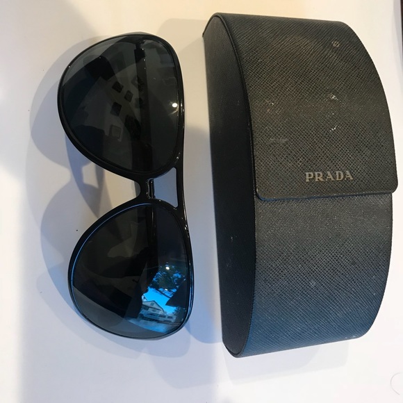 Prada Other - Authentic Prada Aviator Glasses with Case
